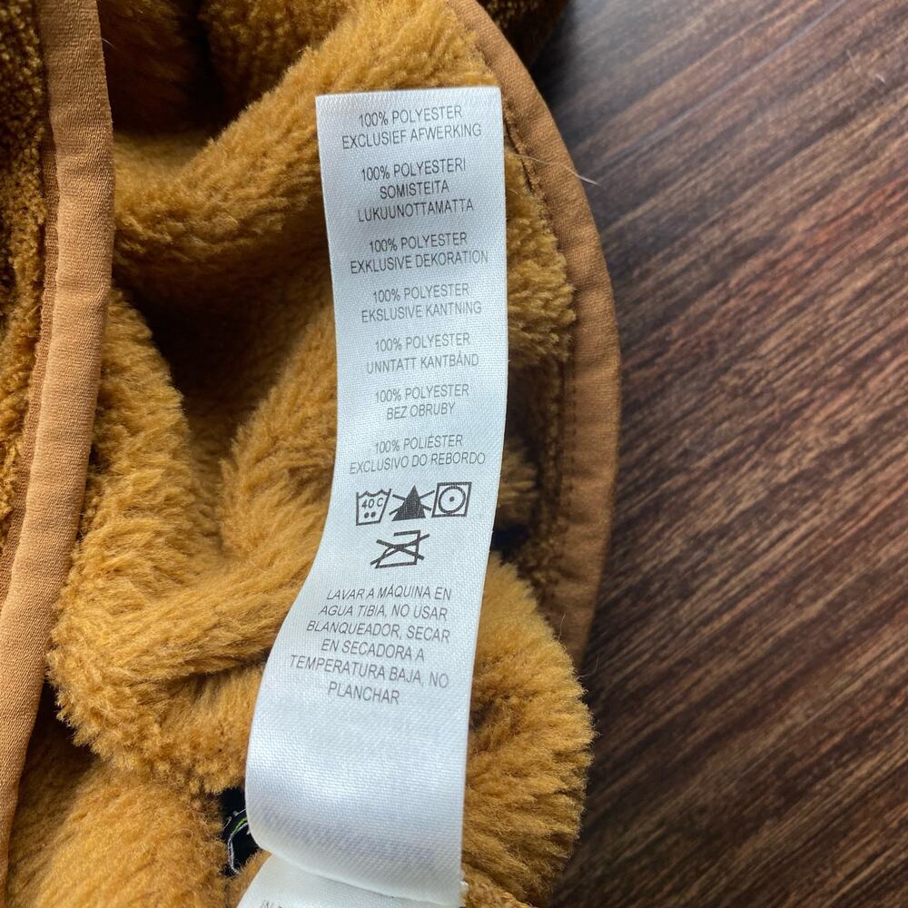 Patagonia Brown and Orange Teddy Jacket with Plush Fleece - Picture 11 of 12